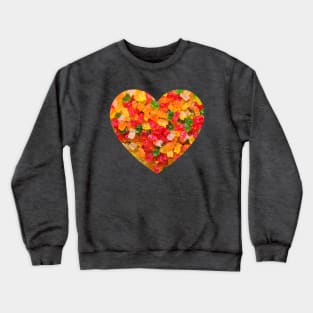Gummy Bears Candy Heart Crewneck Sweatshirt